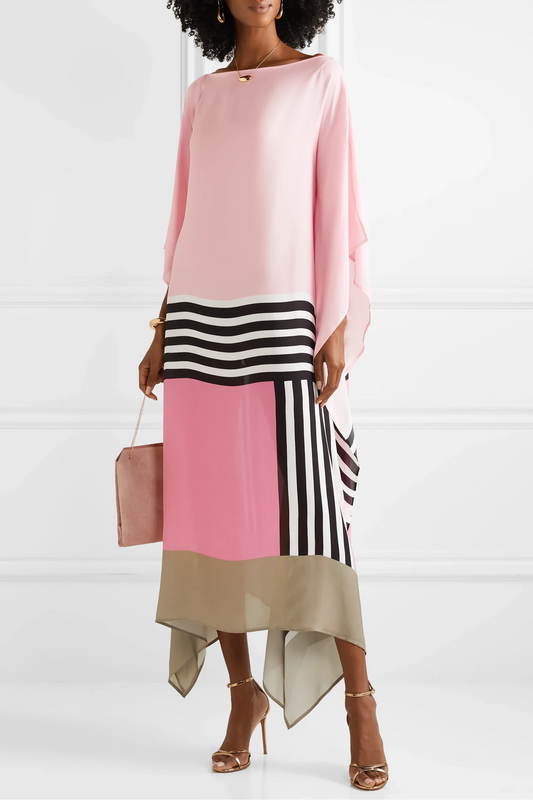 IRIS | Elegante caftán estampado