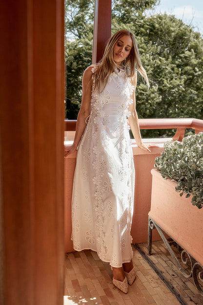 LORENA | Vestido estampado de diseño .