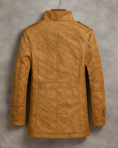 ALONSO | Abrigo clásico de ante