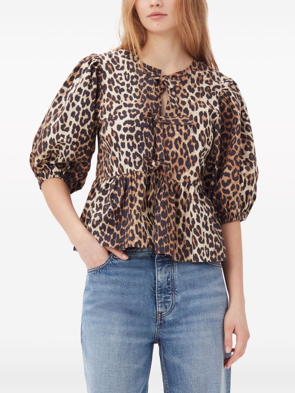 NORA | Blusa de leopardo