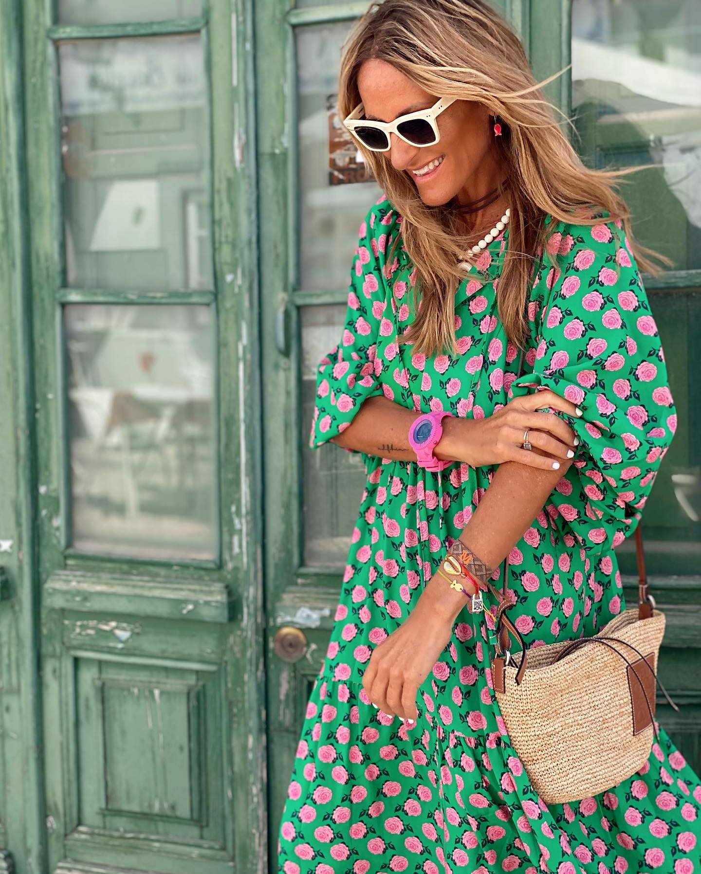 ZAIRA | Vestido estampado de temporada.