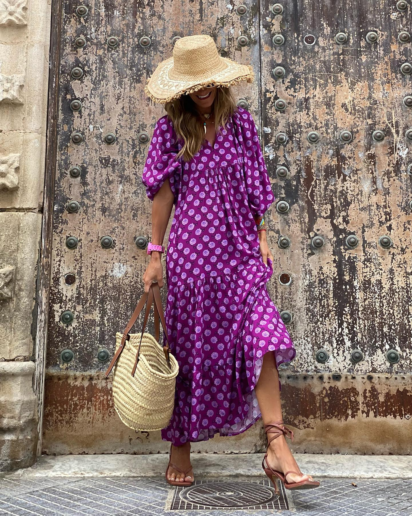 ZAIRA | Vestido estampado de temporada.