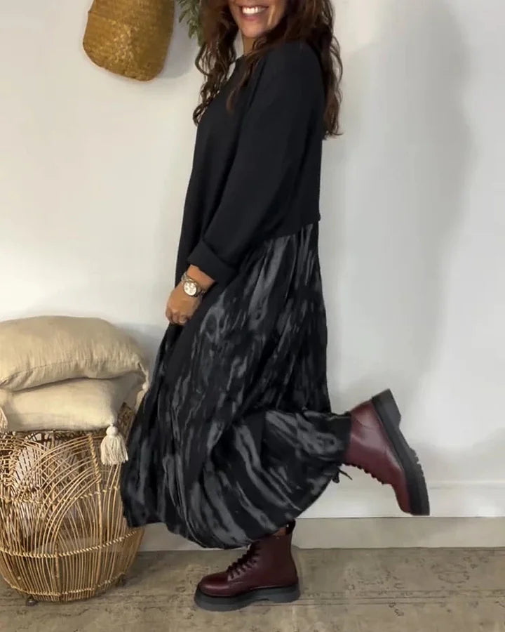 RUFFA | Vestido largo fluido