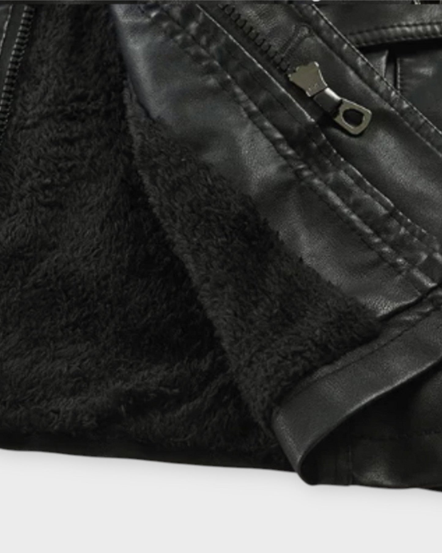 ALBERTO | Chaqueta motera larga de cuero