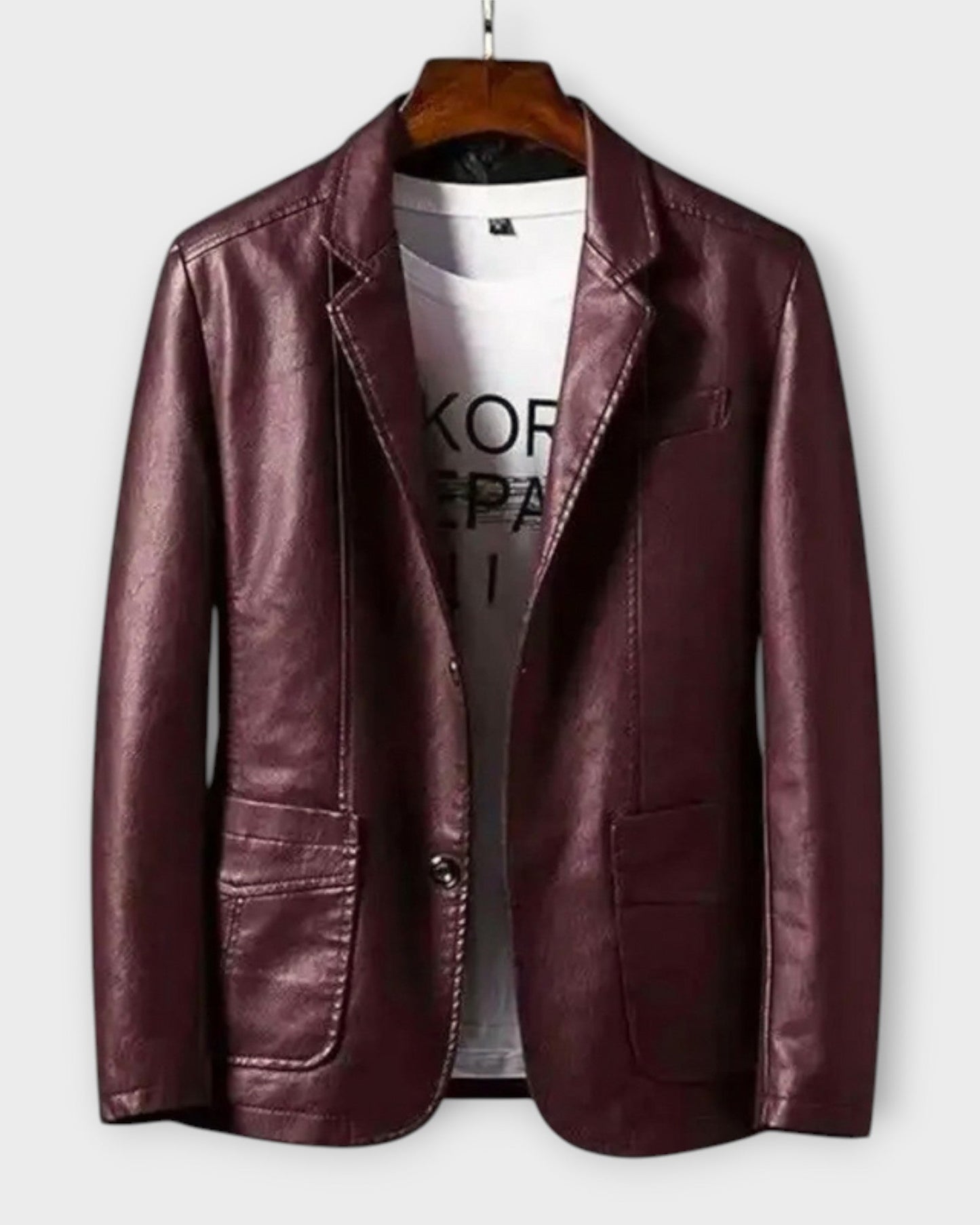 HUGO | Chaqueta de Cuero de Primera Calidad