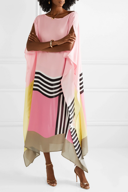 IRIS | Elegante caftán estampado