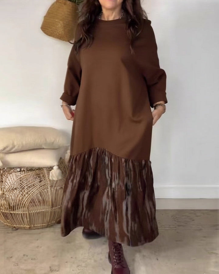 RUFFA | Vestido largo fluido