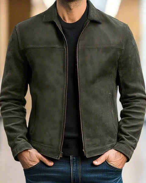 LEONEL | Chaqueta de cuero informal