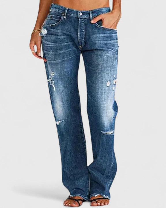 ELISA | Pantalon vaquero denim