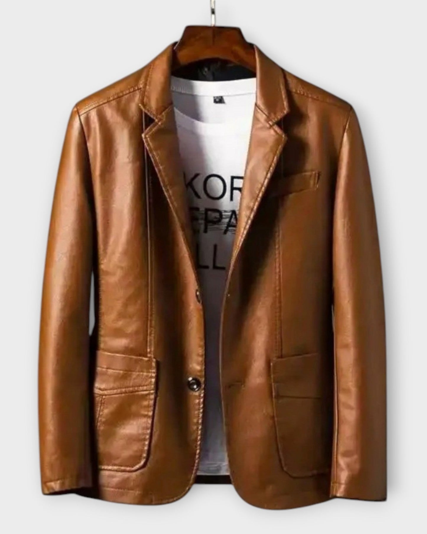 HUGO | Chaqueta de Cuero de Primera Calidad