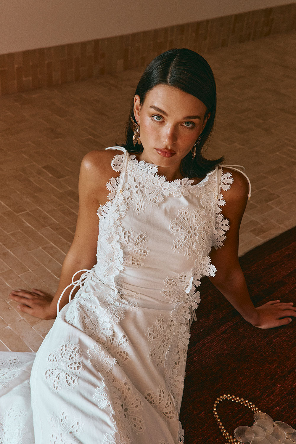 LORENA | Vestido estampado de diseño .