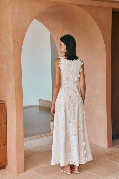 LORENA | Vestido estampado de diseño .