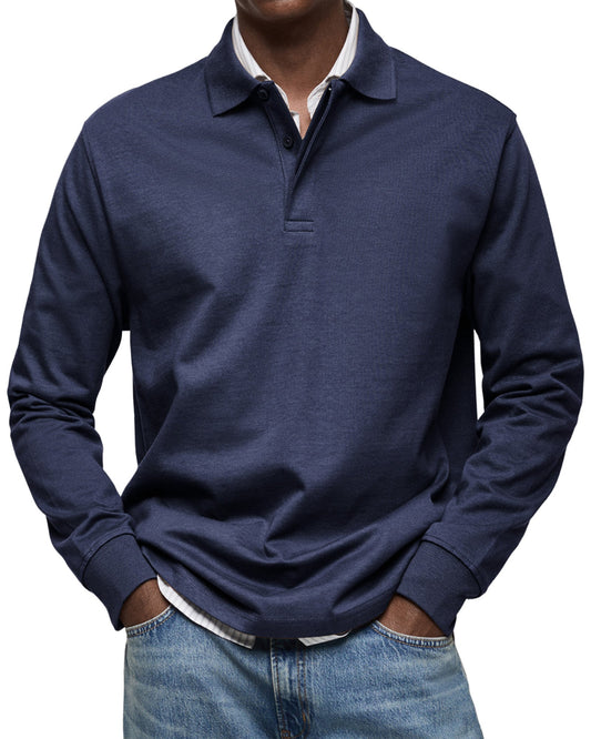 CARLO | Polo de manga larga lujoso