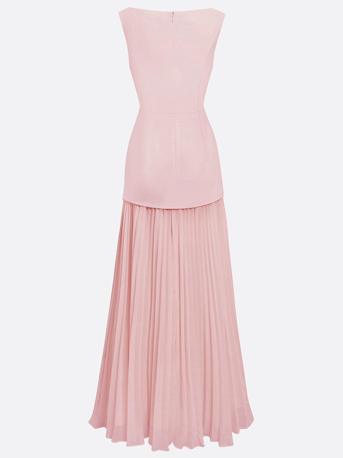 ELVIRA | Vestido largo plisado de diseño