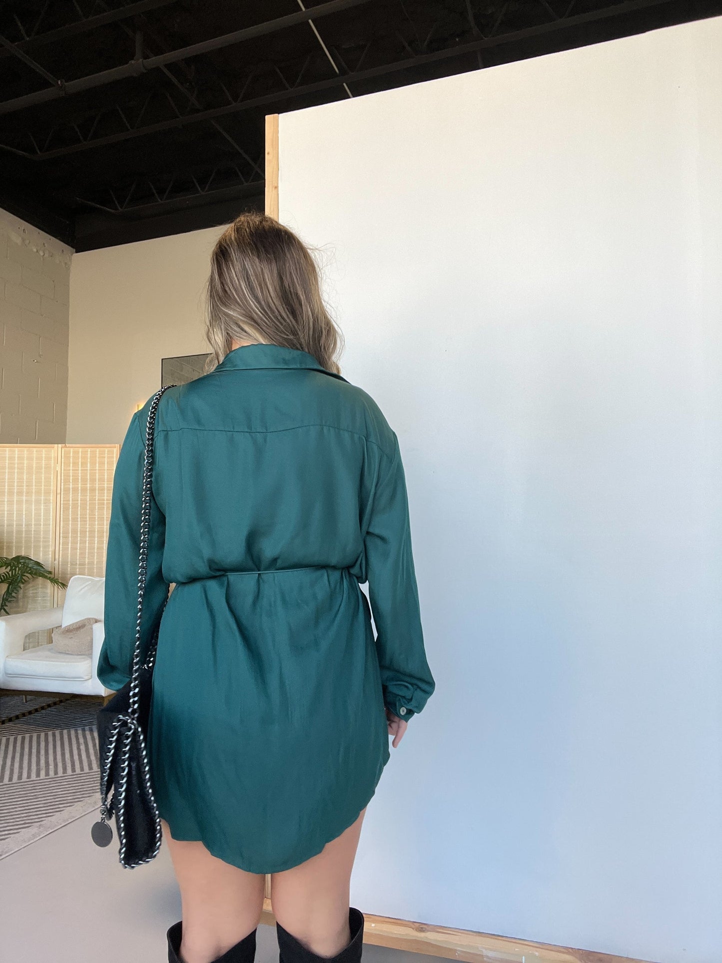 ILONA | Elegante vestido de satén