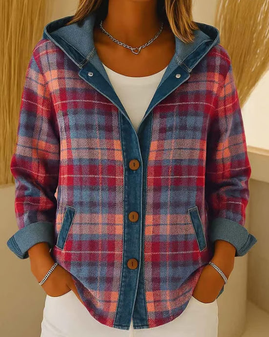 ISABELA | Chaqueta vaquera estampada