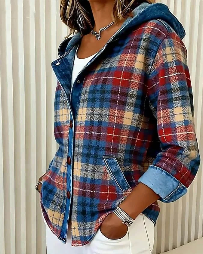 ISABELA | Chaqueta vaquera estampada