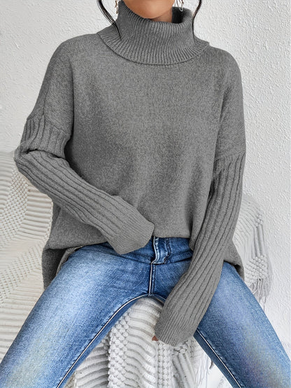 ANNE | Suéter de cuello alto oversize