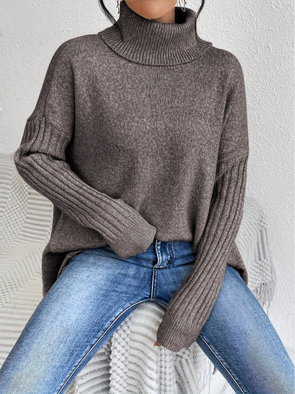 ANNE | Suéter de cuello alto oversize