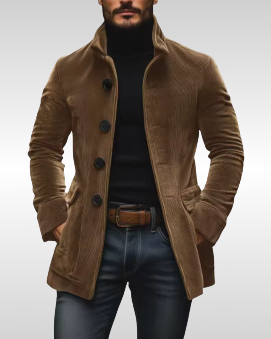 CARTER | Chaqueta minimalista de pana