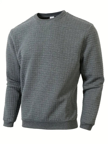 MASON | Sudadera texturizada de cuello redondo
