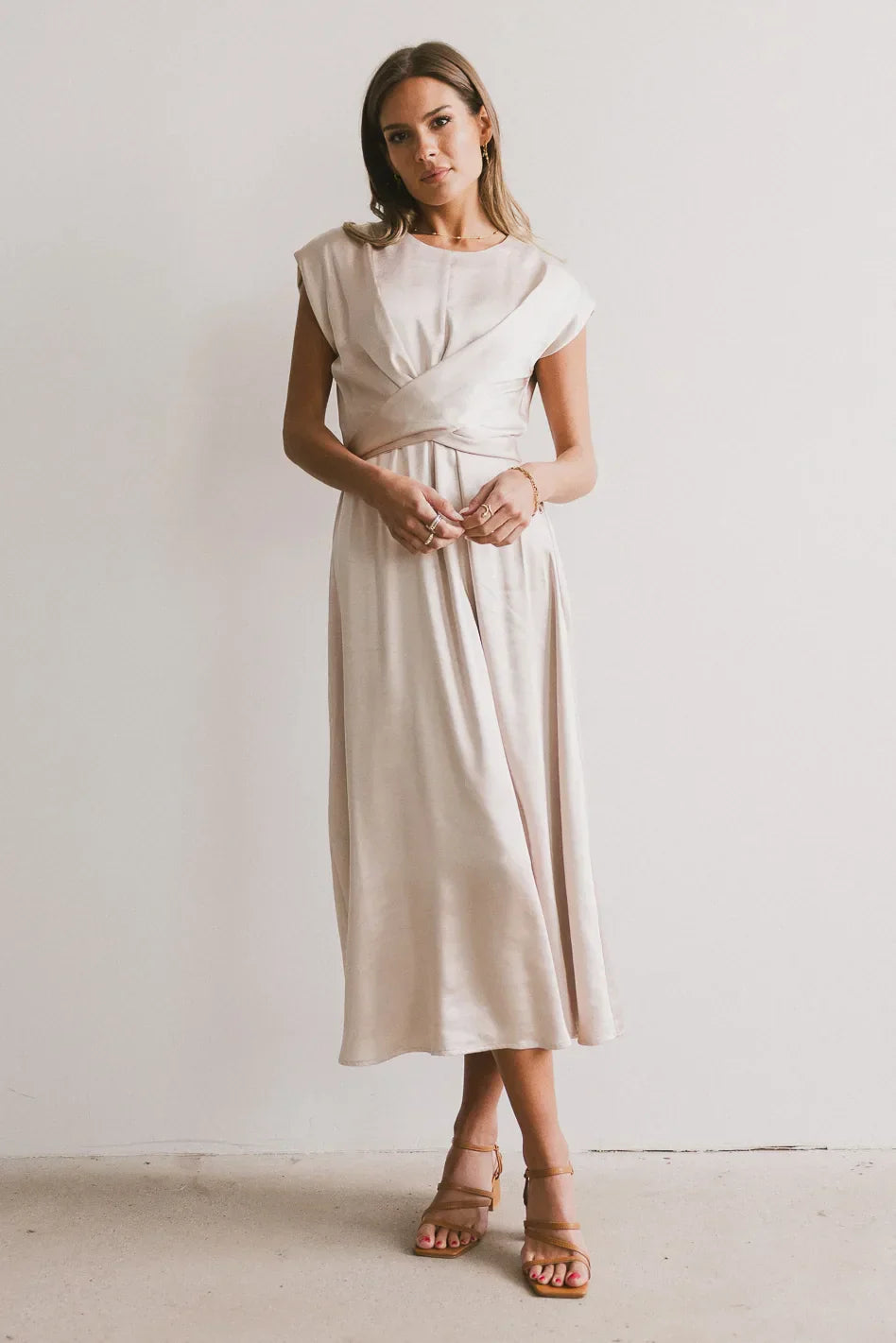 CLARINE | Vestido midi elegante