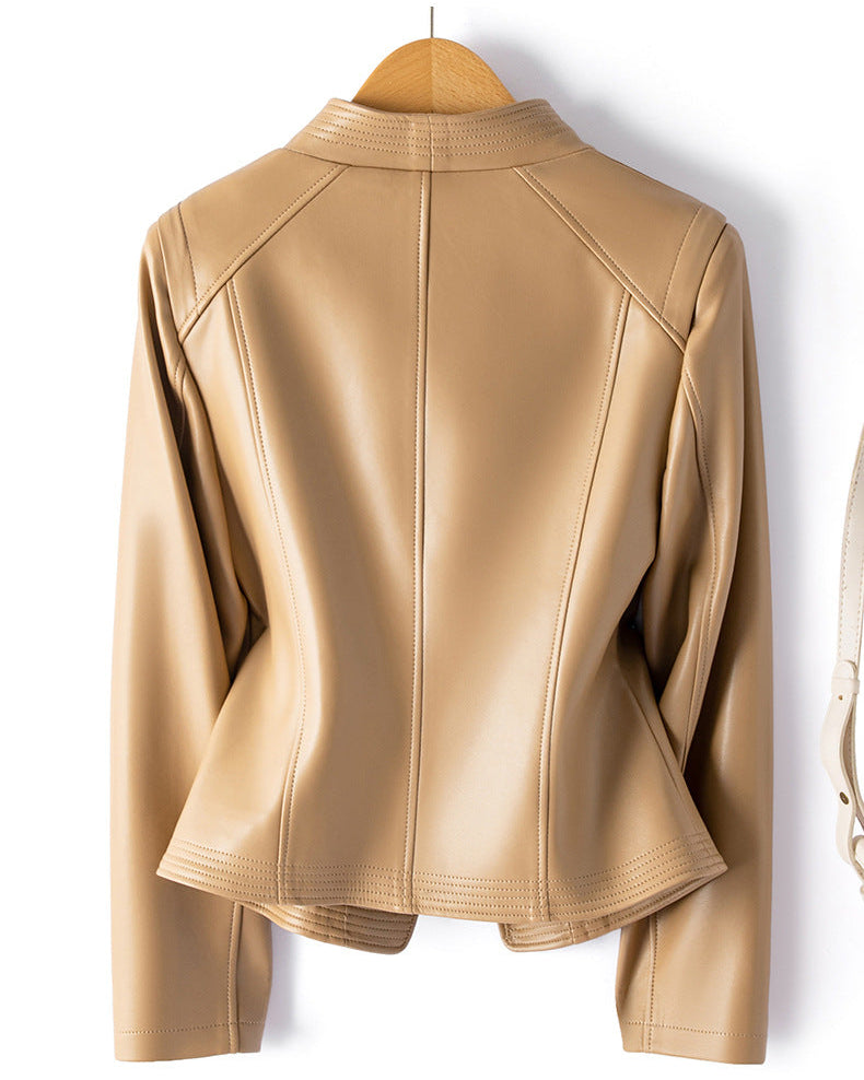 AURA | Chaqueta motera de piel