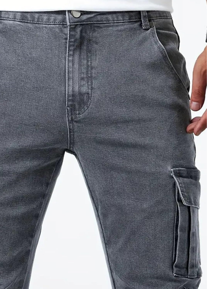 MARINO | Pantalón cargo strecht