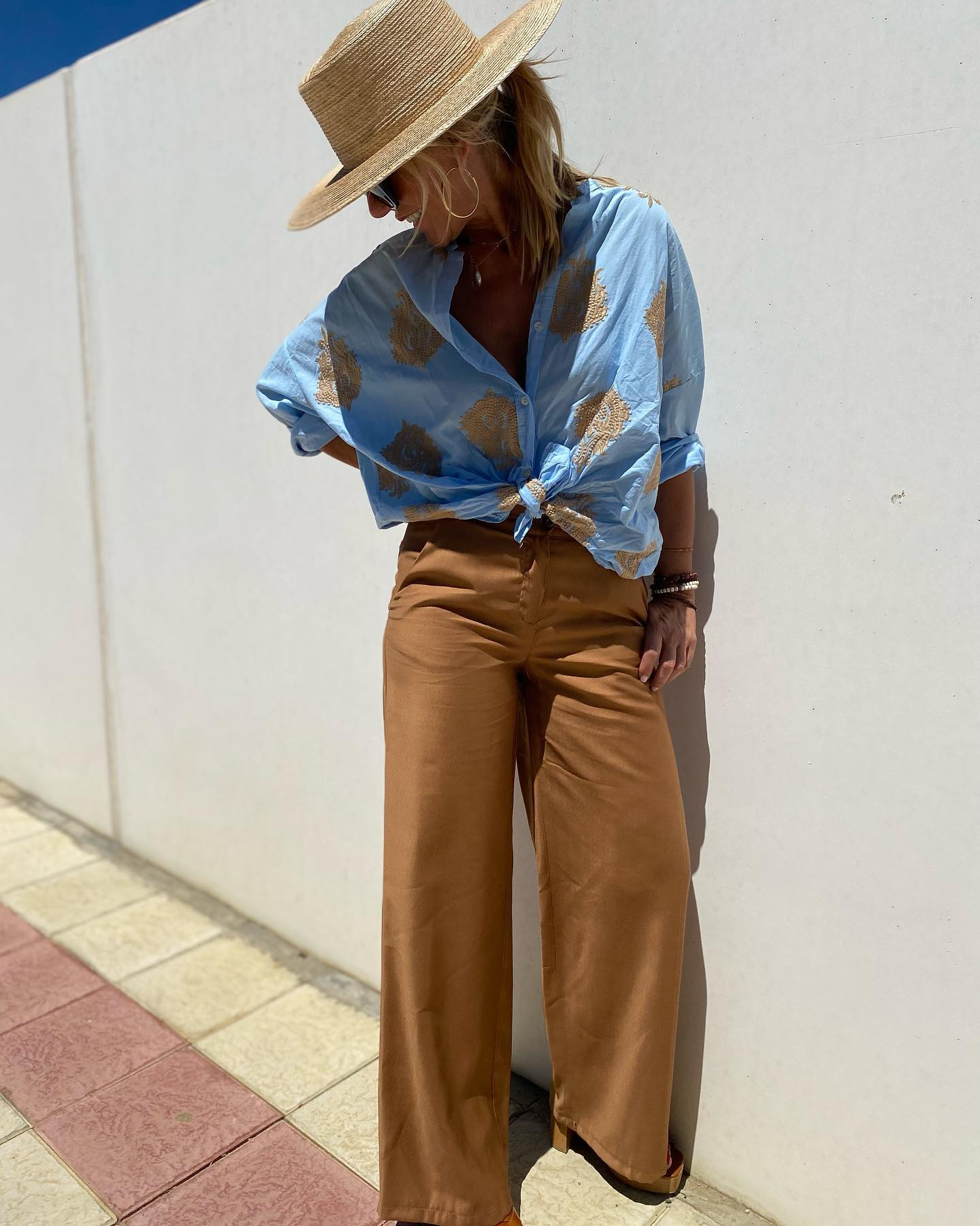 IBIZA | Blusa estampada ibicenca
