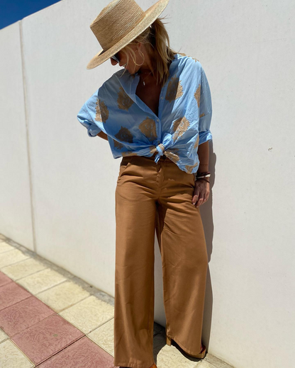 IBIZA | Blusa estampada ibicenca