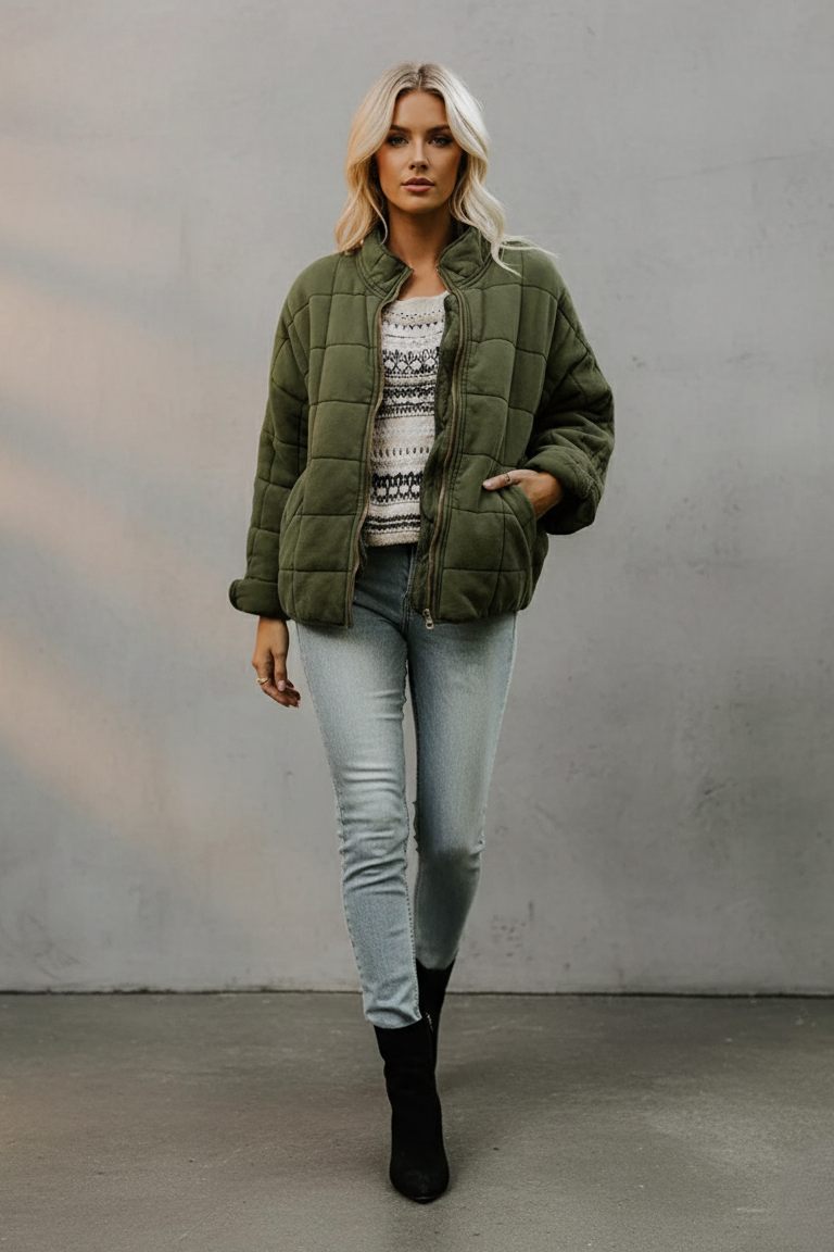 JULIE | Chaqueta acolchada.