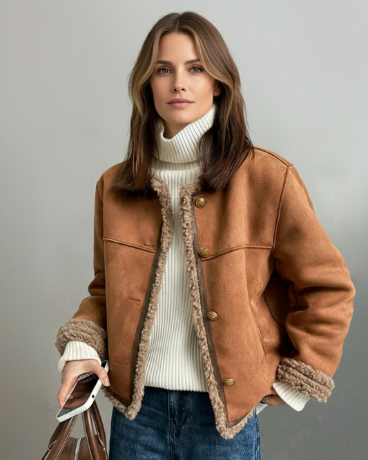 CORA | Chaqueta de piel de oveja.