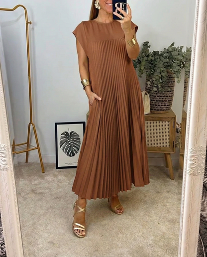 ARIA | Vestido atemporal plisado