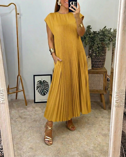 ARIA | Vestido atemporal plisado