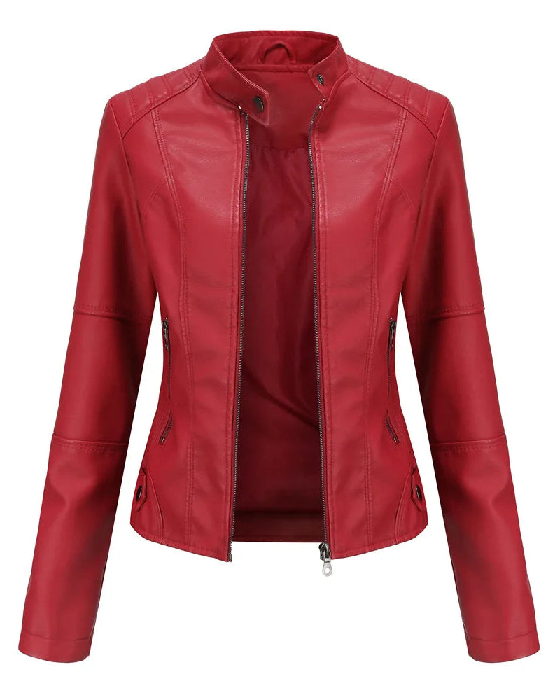 EVELYN | Chaqueta de cuero.