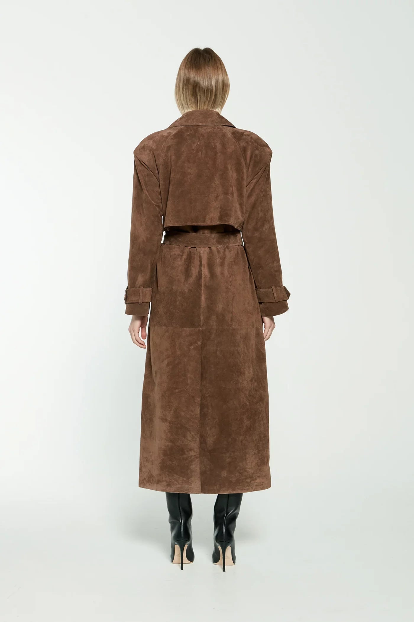 HARLOW | Trench aterciopelado