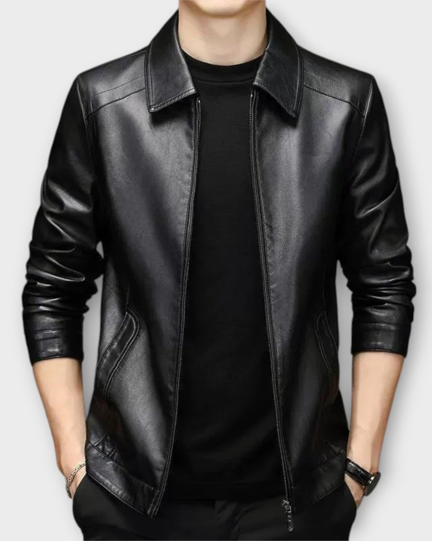 NICO | Chaqueta informal de cuero