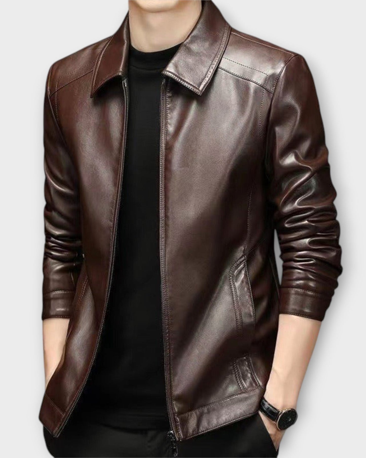 NICO | Chaqueta informal de cuero