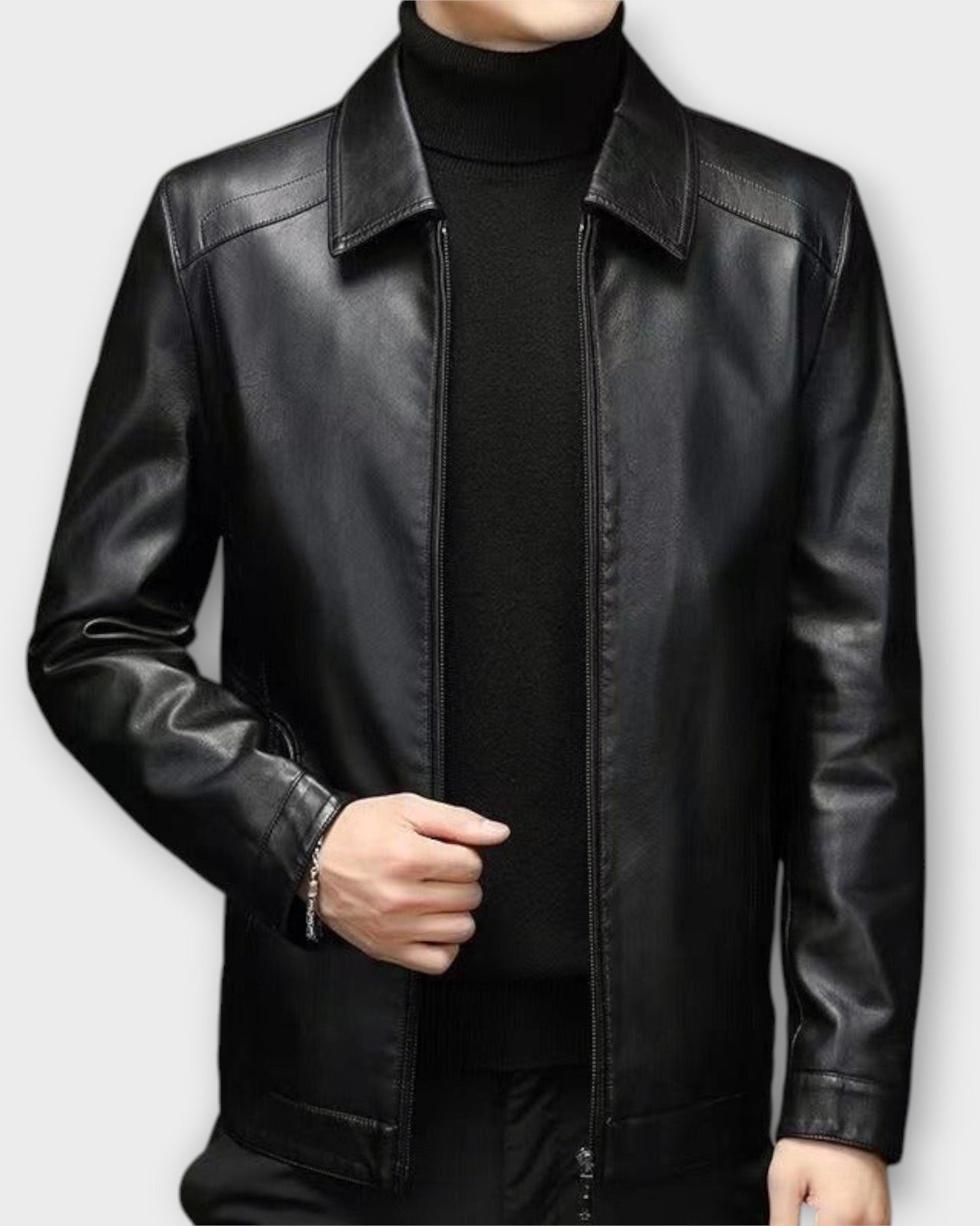 NICO | Chaqueta informal de cuero