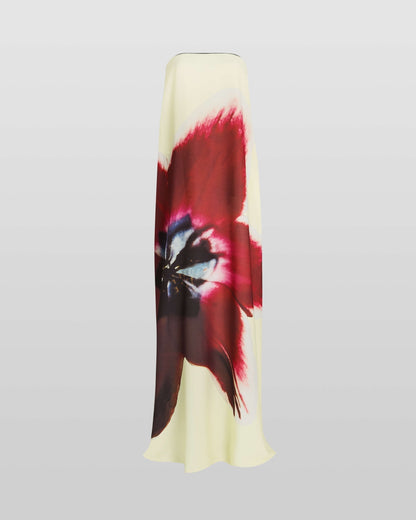 ZEN | Vestido largo estampado