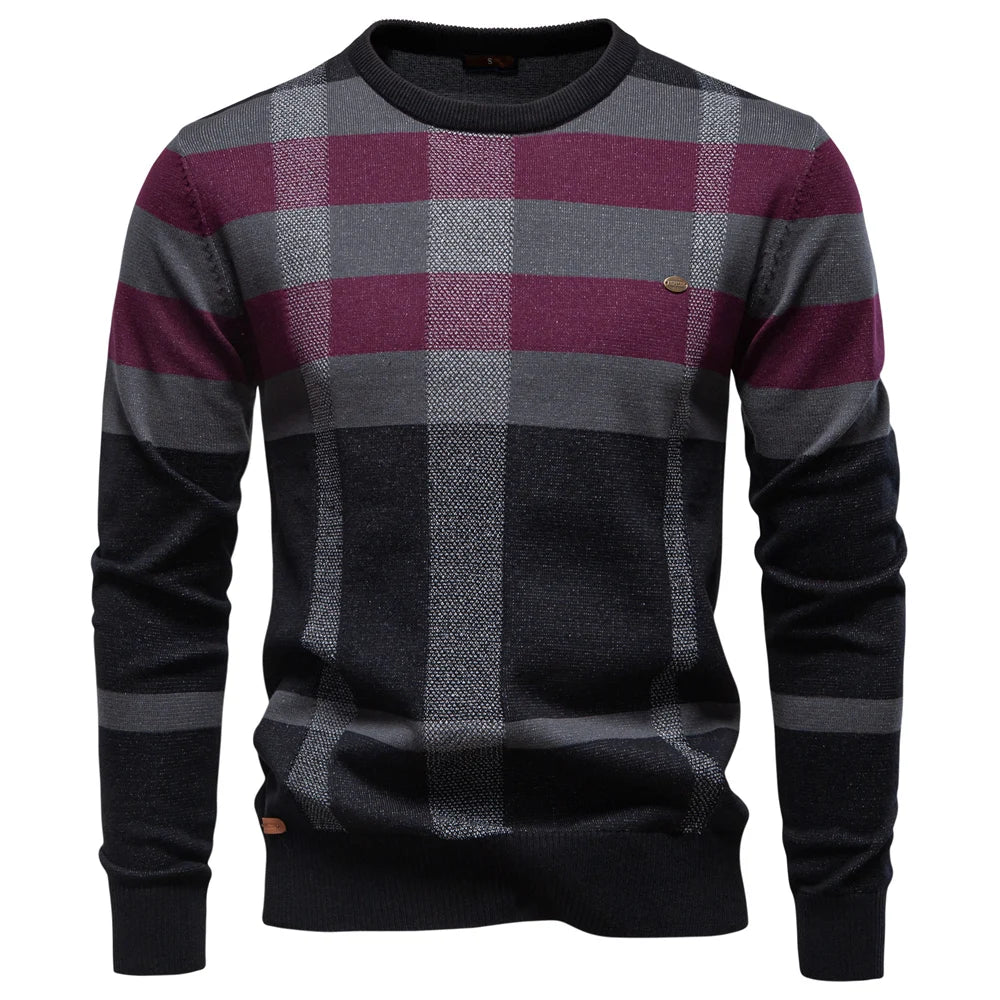 ROSENFELD | Jersey de rombos para hombre