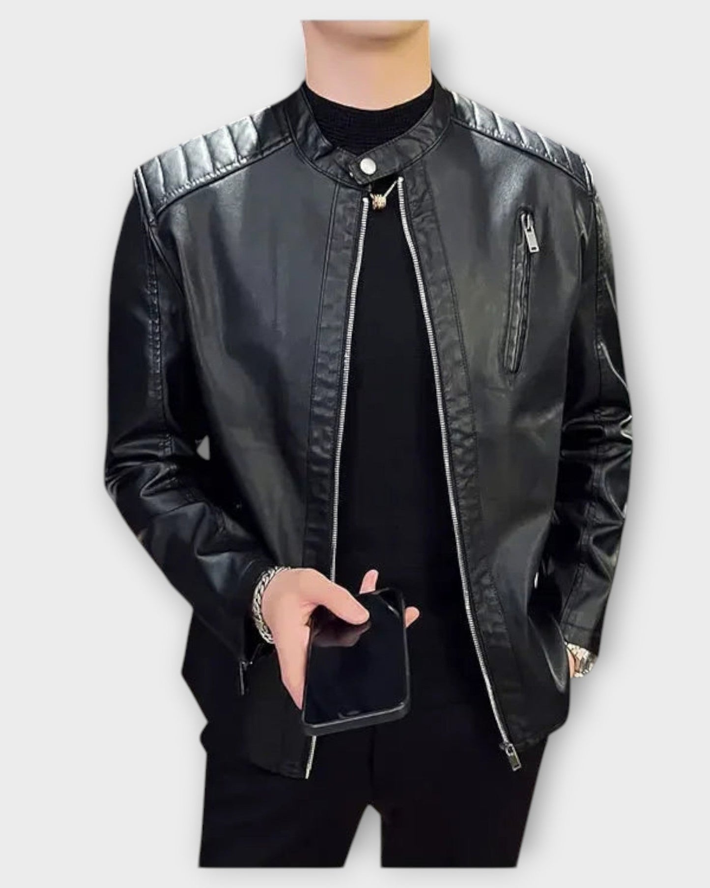 MATEO | Elegante Chaqueta de Cuero