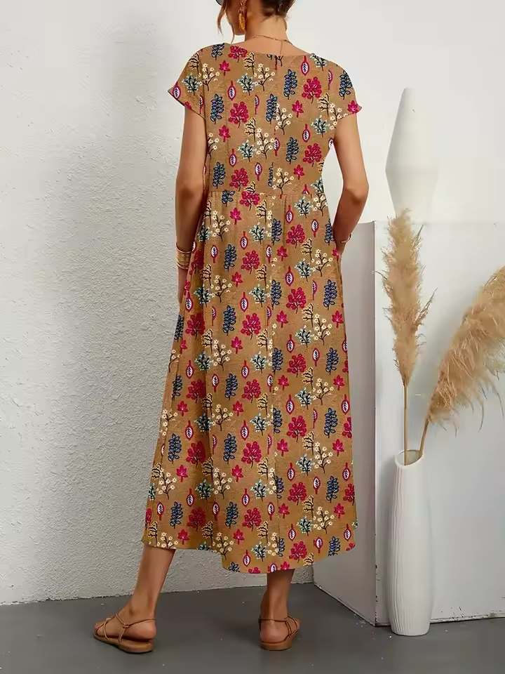 FLOR | Vestido floral elegante