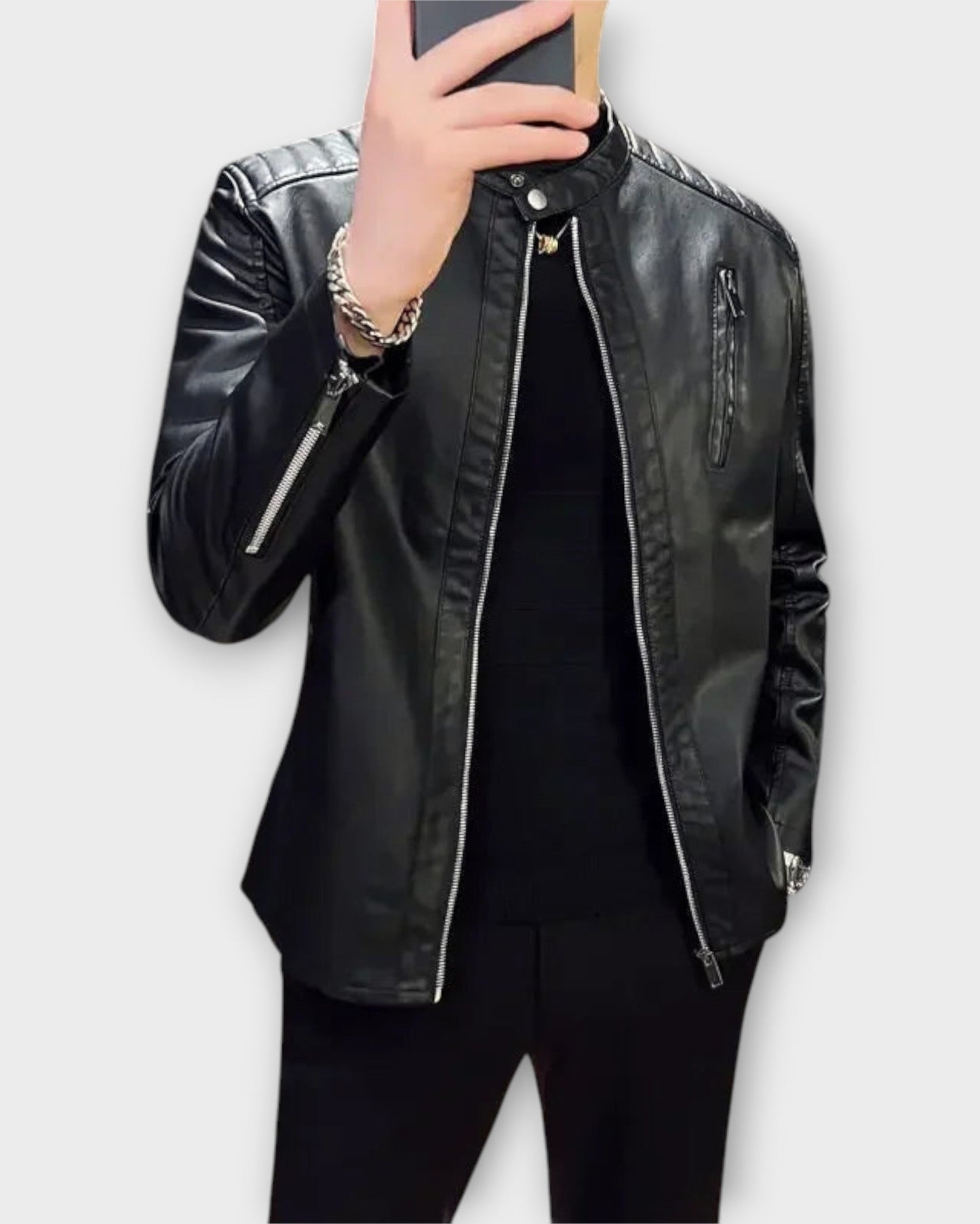 MATEO | Elegante Chaqueta de Cuero