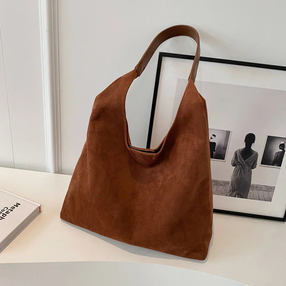 LOLA | Bolso de ante con asa