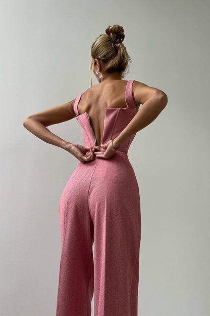 DOLCE | Conjunto de tres piezas con amaricana cruzada