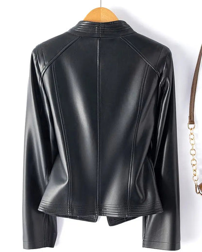 AURA | Chaqueta motera de piel