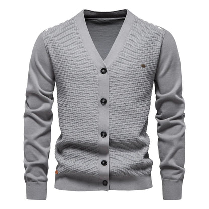 SCHNEIDER | Cardigan cálido para hombre con escote en V