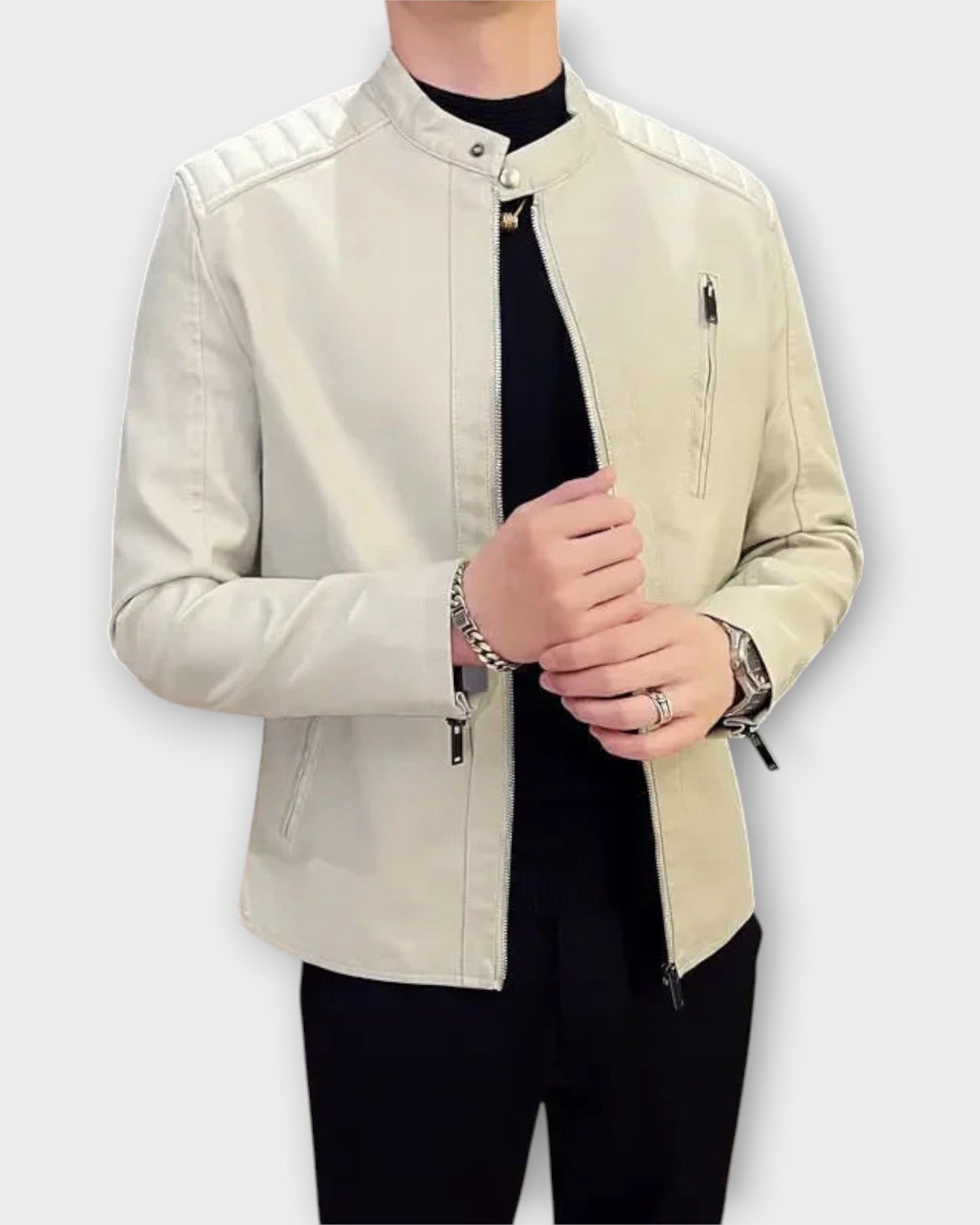 MATEO | Elegante Chaqueta de Cuero