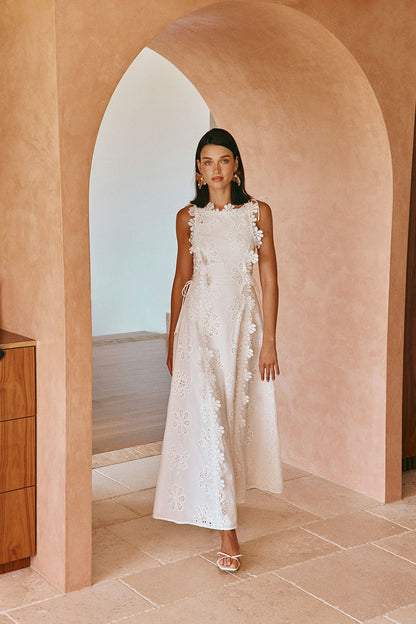 LORENA | Vestido estampado de diseño .